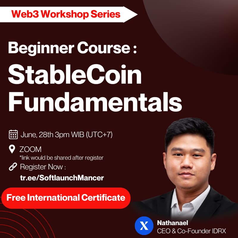 Cover Image for Beginner Course: StableCoin Fundamentals