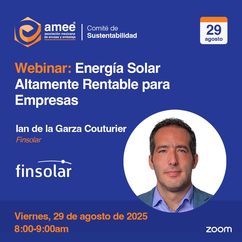 Cover Image for Webinar: Energía Solar Altamente Rentable para Empresas por Ian de la Garza Couturier