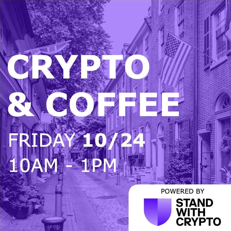 Cover Image for Crypto, Coffee & Coworking – Powered by Stand With Crypto
