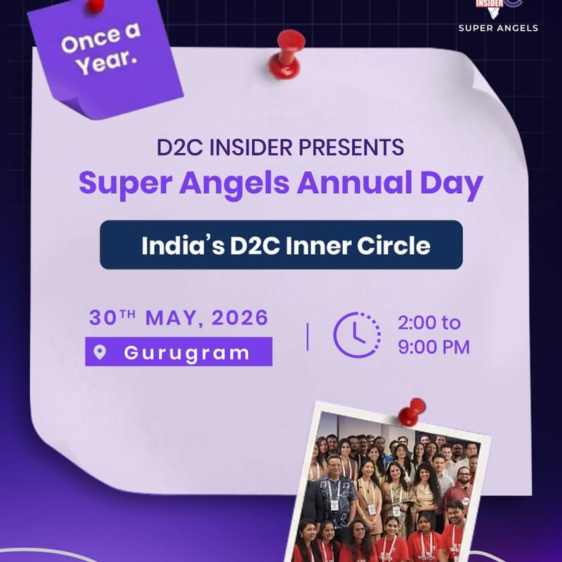 Cover Image for D2C Insider Super Angels - Annual Day