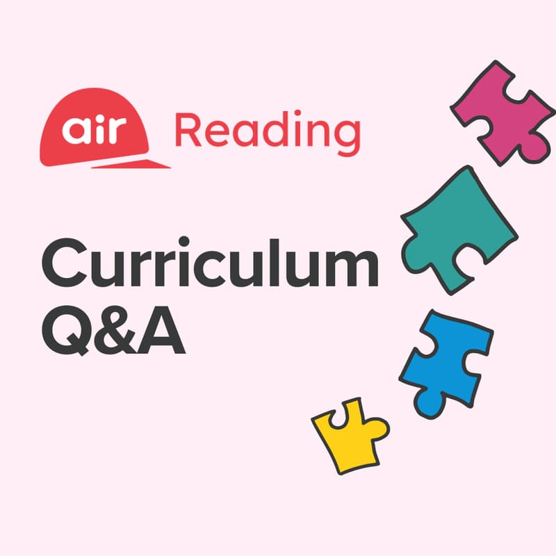 Cover Image for Air Reading Curriculum Q&A