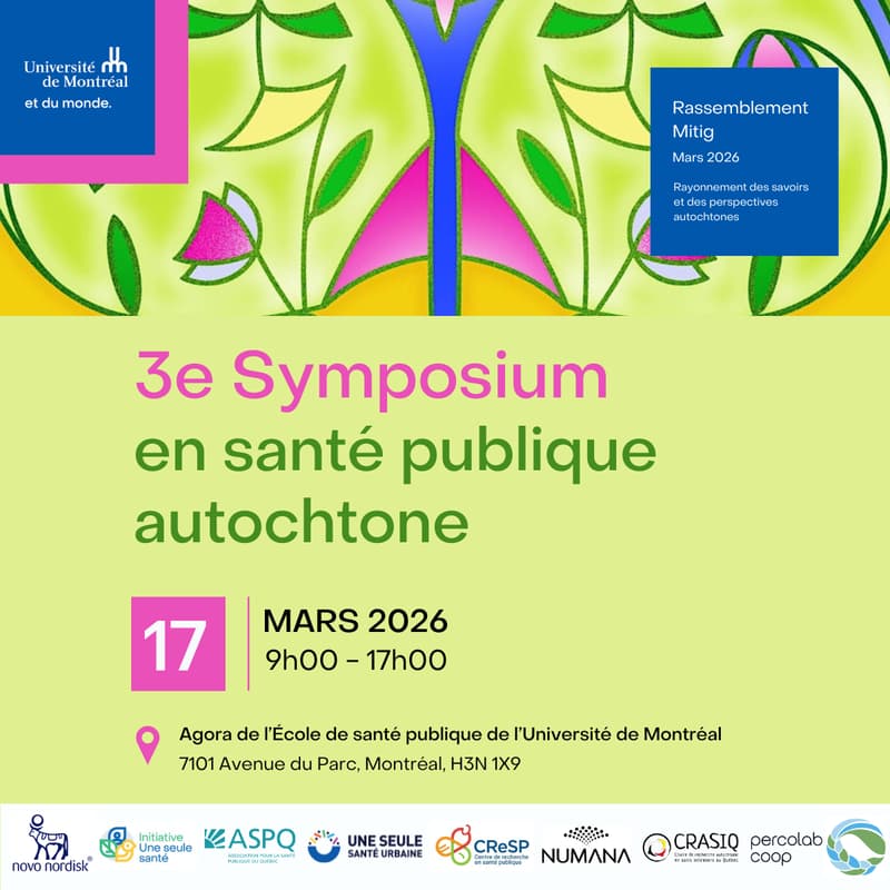 Cover Image for 3e Symposium en santé publique autochtone