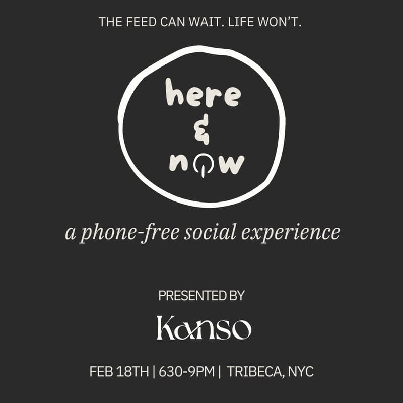 Cover Image for Here & Now: A Phone-Free Experience (NYC)