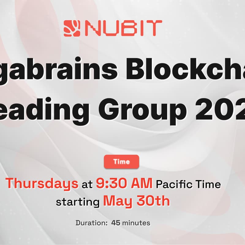 Cover Image for Gigabrains Blockchain Reading Group