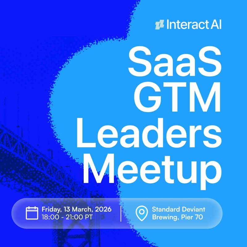 Cover Image for SaaS GTM Leaders Meetup