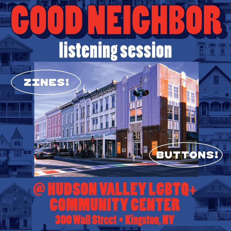 Cover Image for Good Neighbor November Zine Release & Listening Session