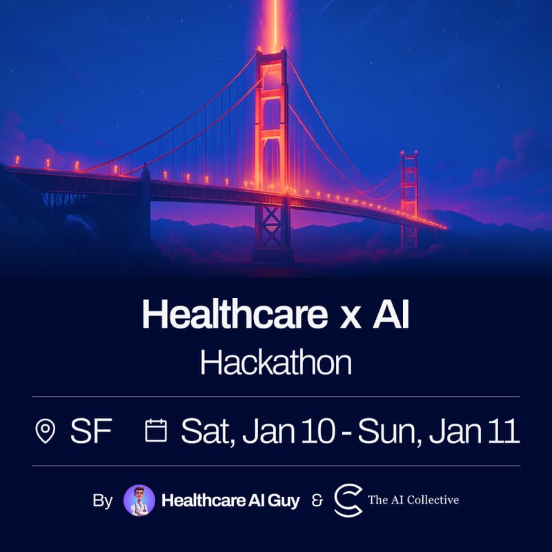 Cover Image for Healthcare x AI Hackathon