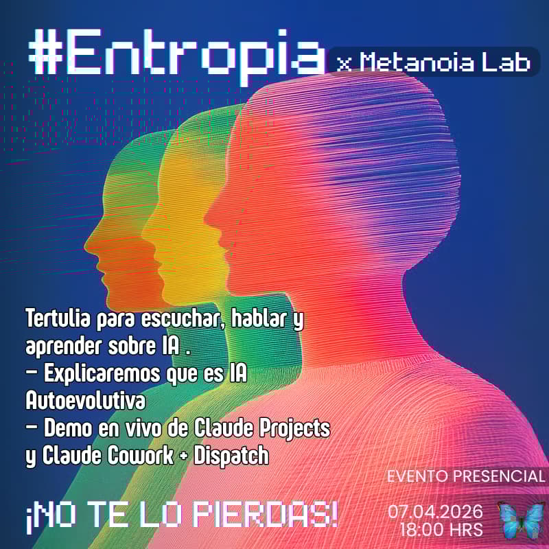 Foto de portada de #Entropia by Metanoia Lab