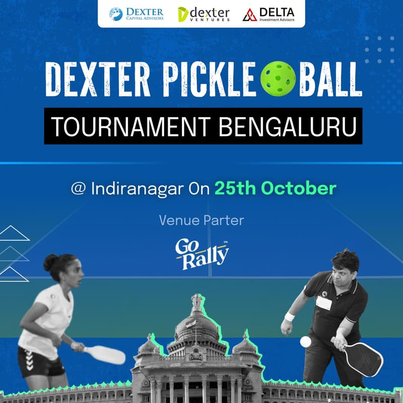 Cover Image for Dexter Pickleball Tournament | Bangalore | 2025