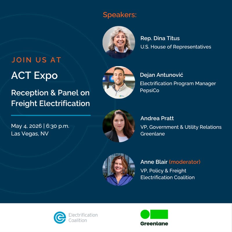 Cover Image for Happy Hour Reception at ACT Expo: Shaping the Policy Landscape for Fleet Electrification