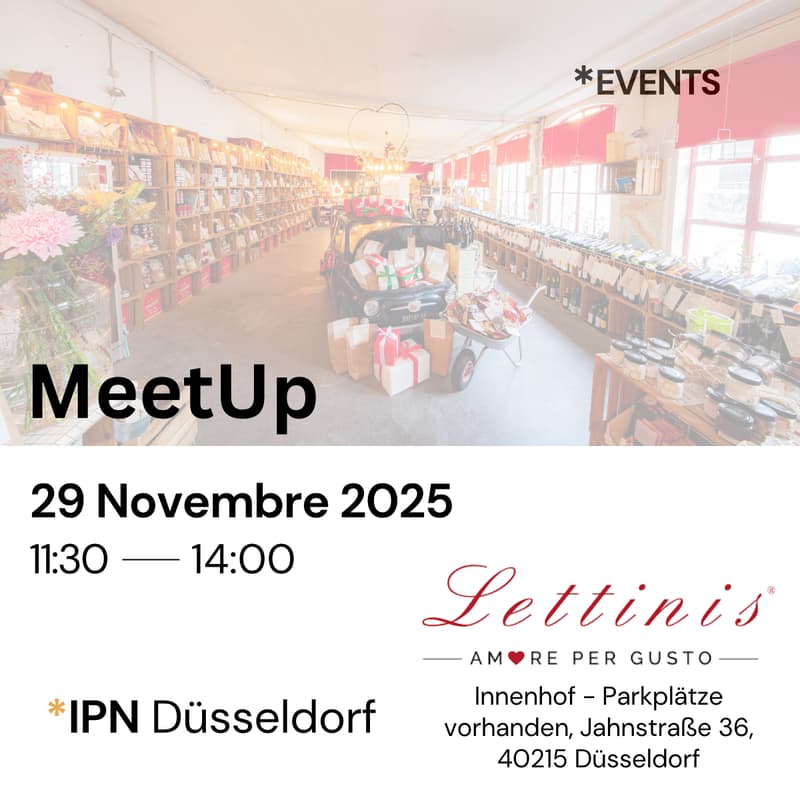Cover Image for IPN MeetUP - Pistacchio Tasting - Düsseldorf