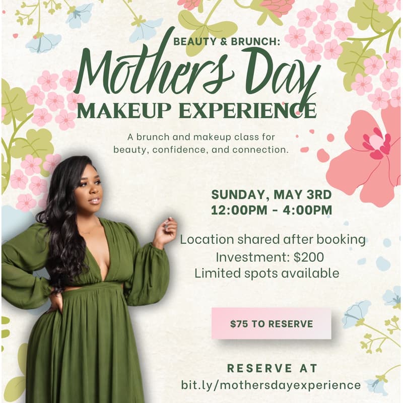 Cover Image for Beauty & Brunch: Mother’s Day Makeup Experience