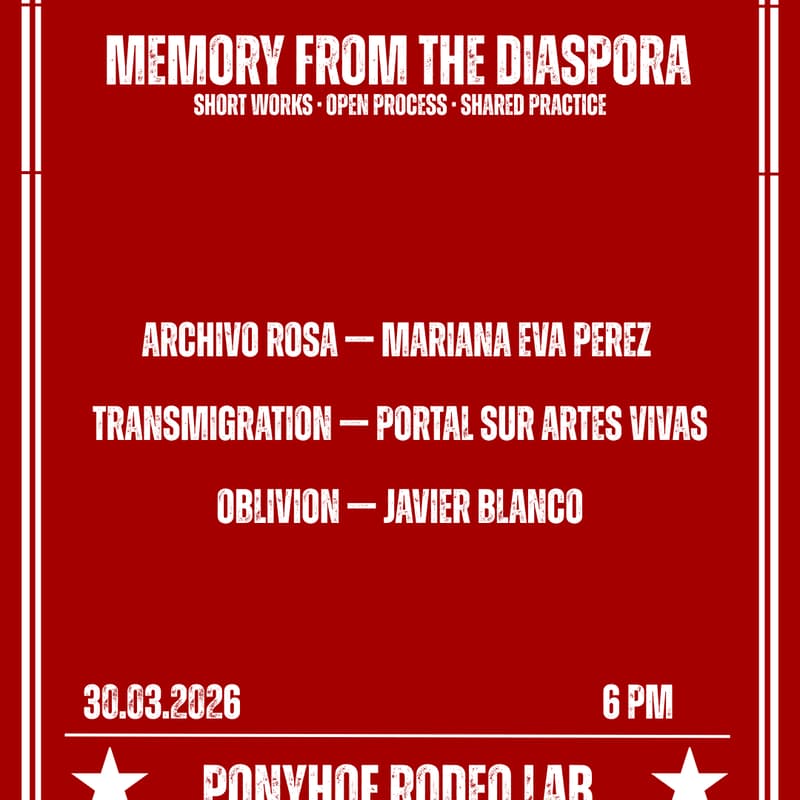 Cover Image for Ponyhof Rodeo Lab. Memory from the diaspora