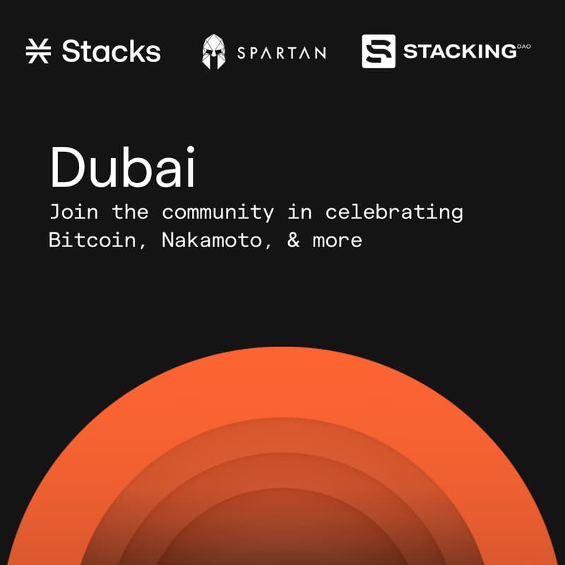 Cover Image for Building on Bitcoin: Dubai Happy Hour