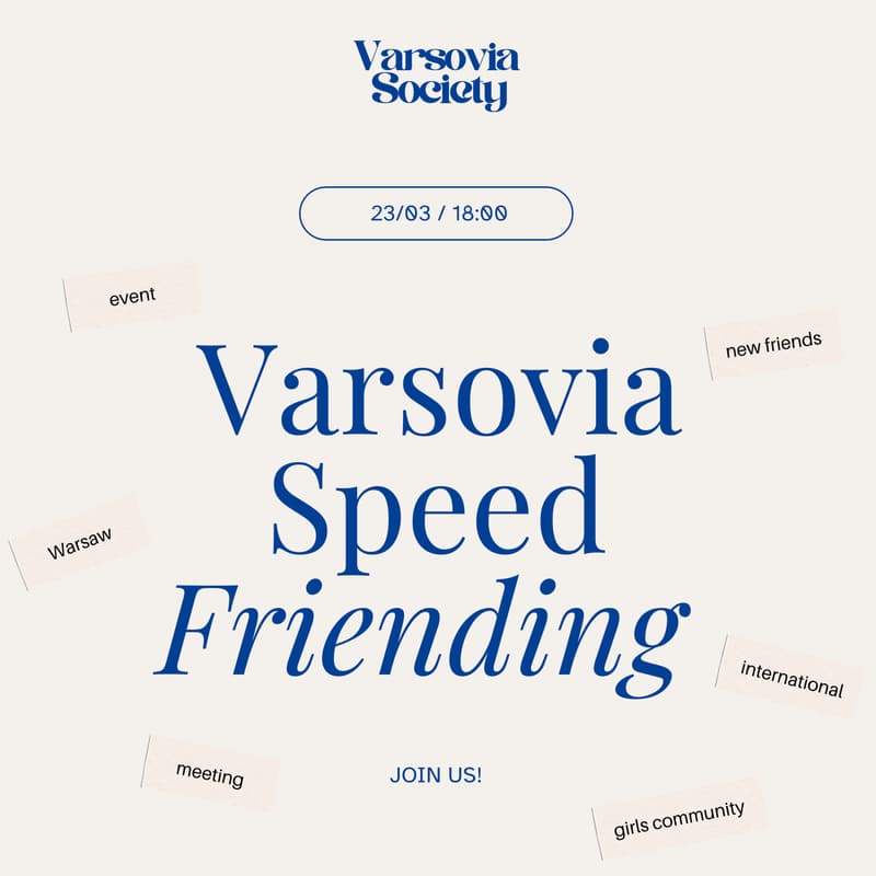 Cover Image for Varsovia Society | International Speed Friending