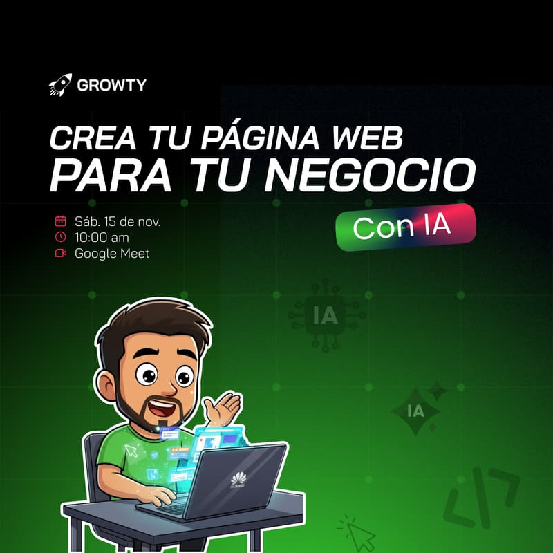 Cover Image for Crea tu Página Web en Minutos 💻🤖
