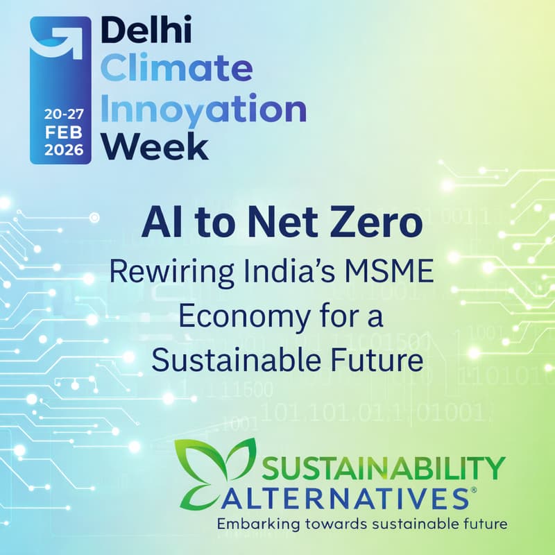 Cover Image for AI to Net Zero: Rewiring India’s MSME Economy for a Sustainable Future