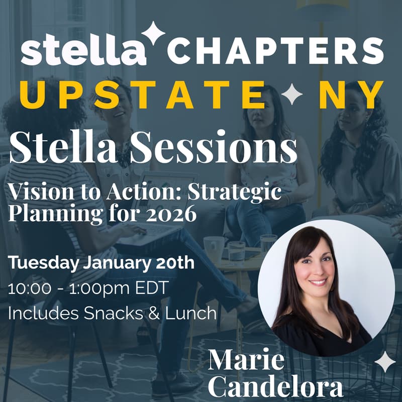 Cover Image for ROC: Stella Sessions — Vision to Action: Strategic Planning for 2026 with Marie Candelora