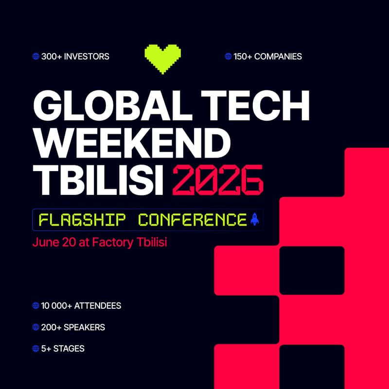 Cover Image for Global Tech Weekend Tbilisi 2026 - Flagship Conference
