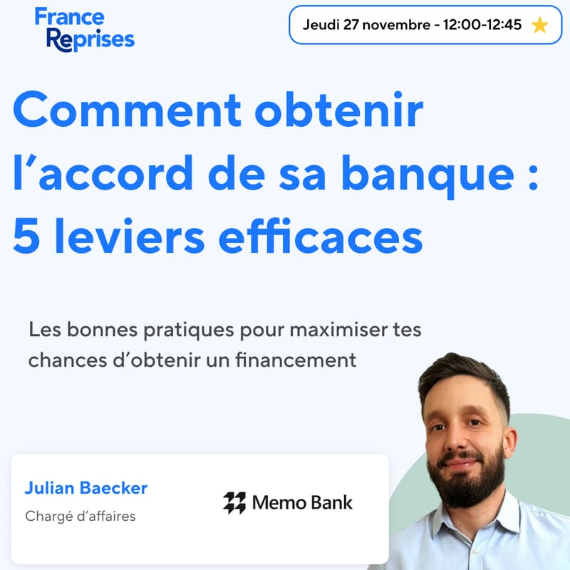 Cover Image for Comment obtenir l’accord de sa banque : 5 leviers efficaces