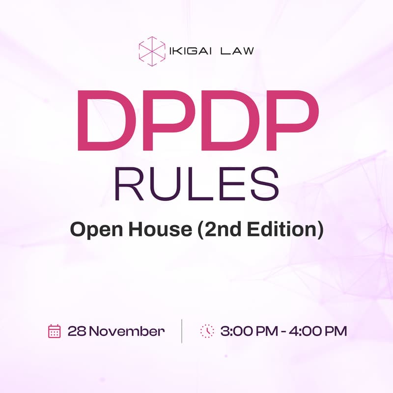 Cover Image for DPDP Rules: Open House (2nd Edition) | Ikigai Law