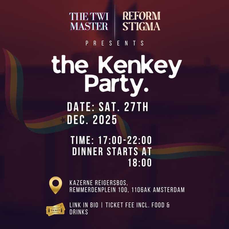 Cover Image for The Twi Master & Reform Stigma presents: THE KENKEY PARTY