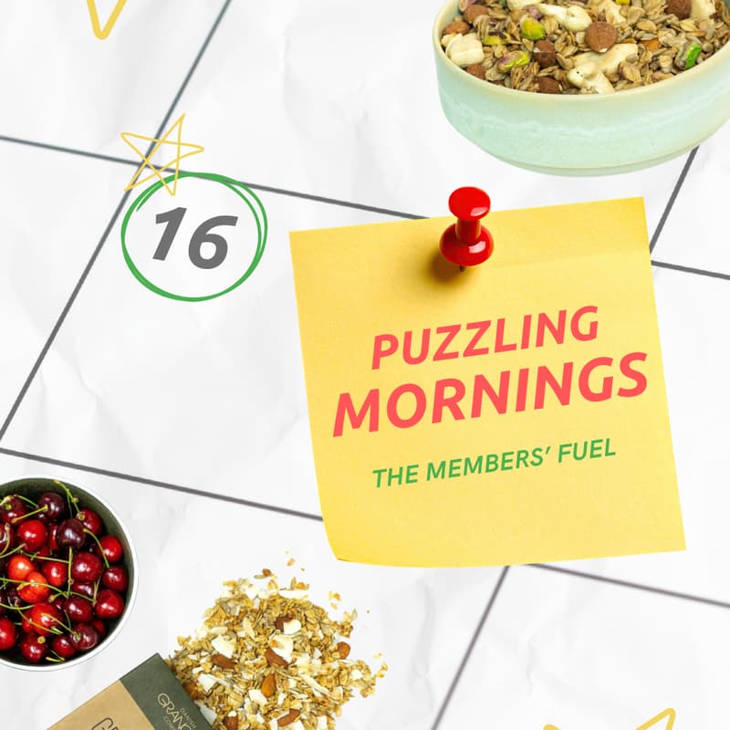 Cover Image for Puzling Mornigs x Danish Granola - The Members’ Fuel