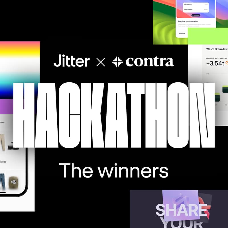 Cover Image for Jitter Hackathon: Winners announcement