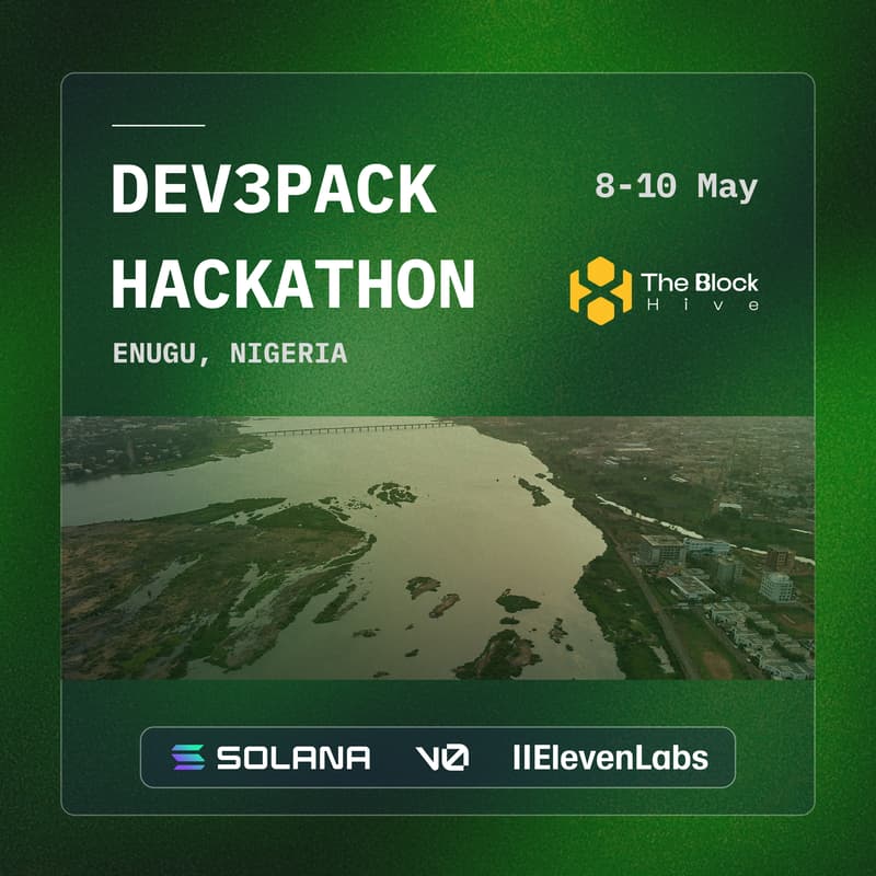 Cover Image for Dev3pack Hack, Enugu 🇳🇬