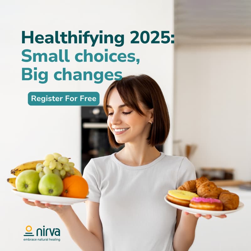 Cover Image for Healthifying 2025: Small choices, Big changes