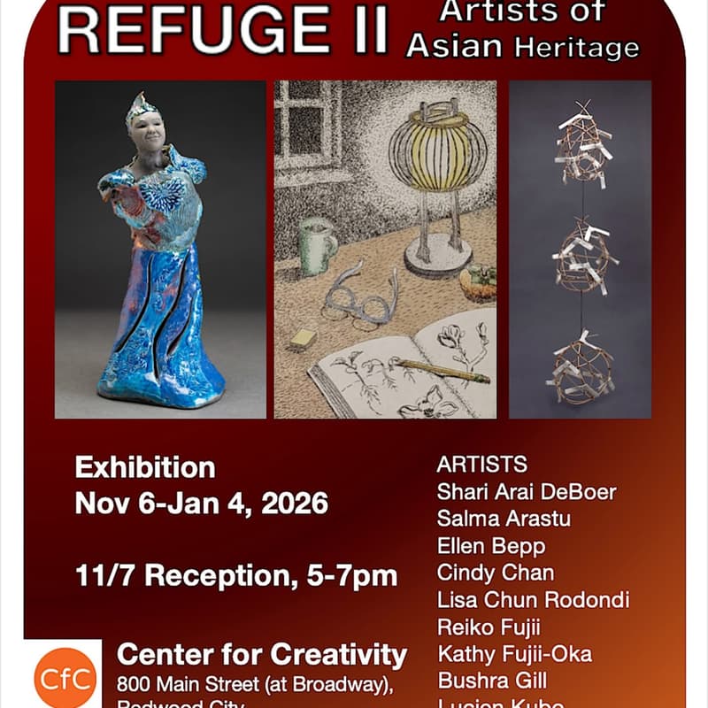 Cover Image for Curator tour, Refuge II, Place, Creation, Culture Exhibition Artists of Asian Heritage