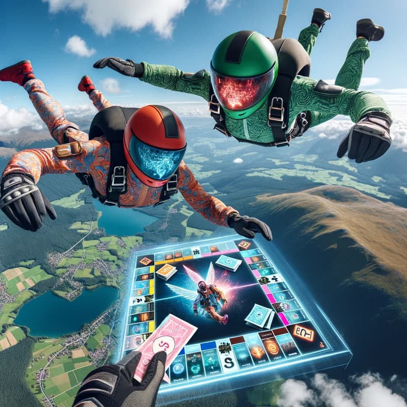 Cover Image for Board games except part of the game is changing the rules