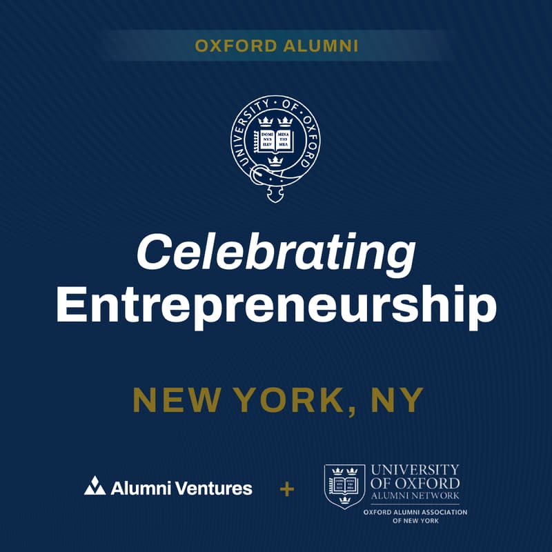 Cover Image for Oxford Alumni: Celebrating Entrepreneurship