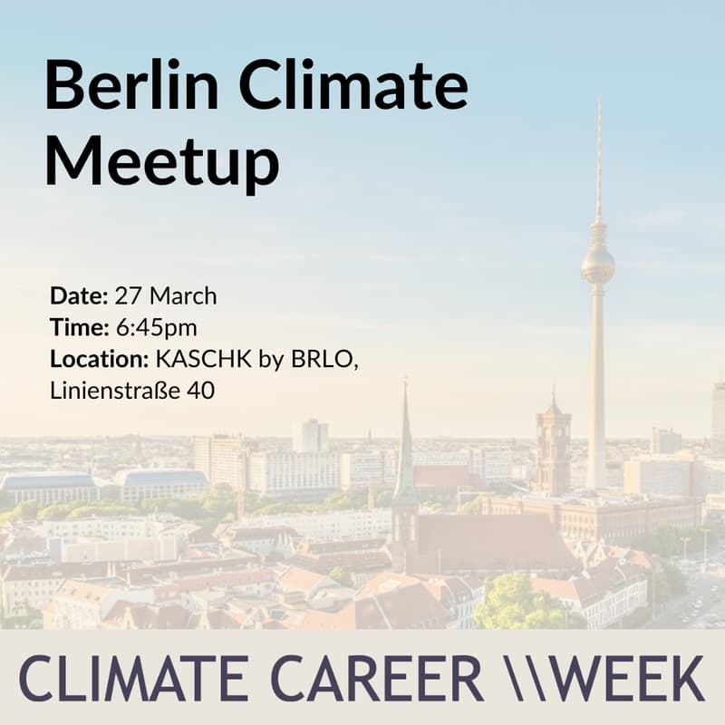 Cover Image for Berlin Climate Meetup