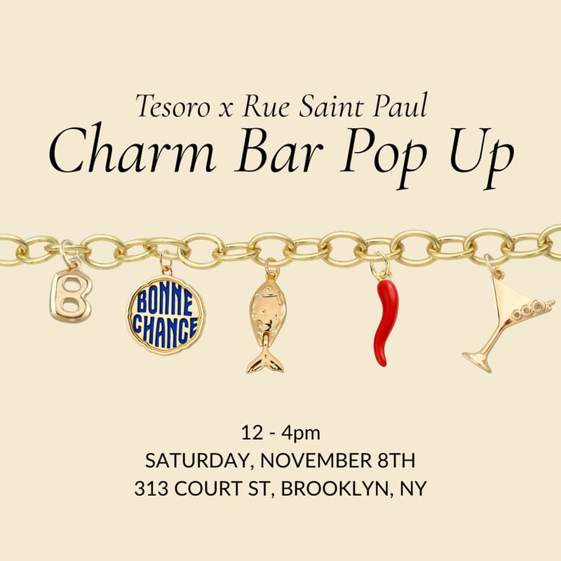 Cover Image for The Charm Bar - Tesoro x Rue Saint Paul