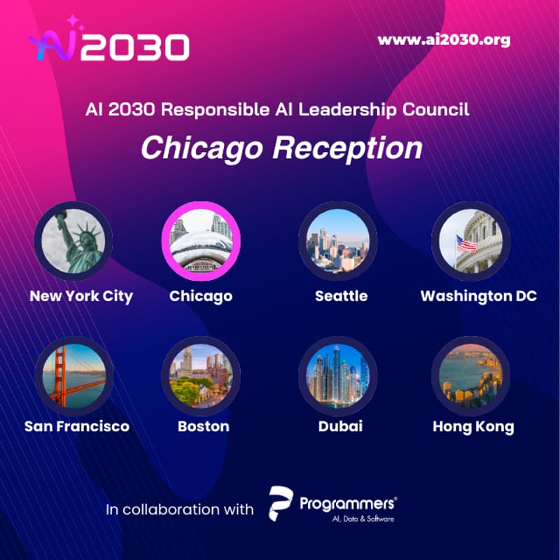 Cover Image for AI 2030 Responsible AI  Leadership Council Reception-Building Trustworthy Knowledge Bases for Your AI