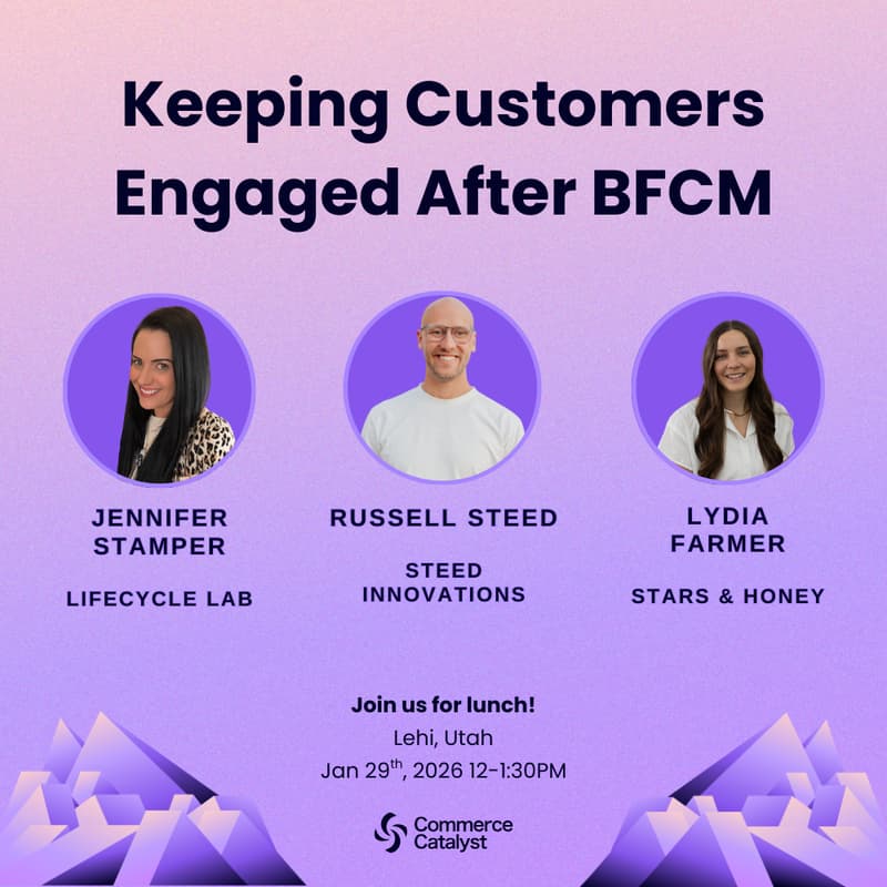 Cover Image for Keeping Customers Engaged After BFCM