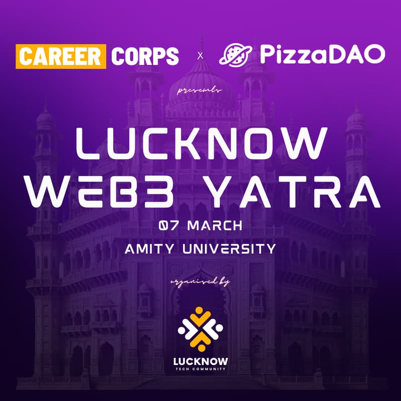Cover Image for Lucknow Web3 Yatra - Amity University