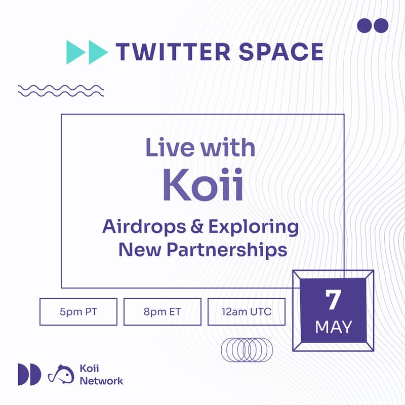 Cover Image for Koii x Adot Partnership Space