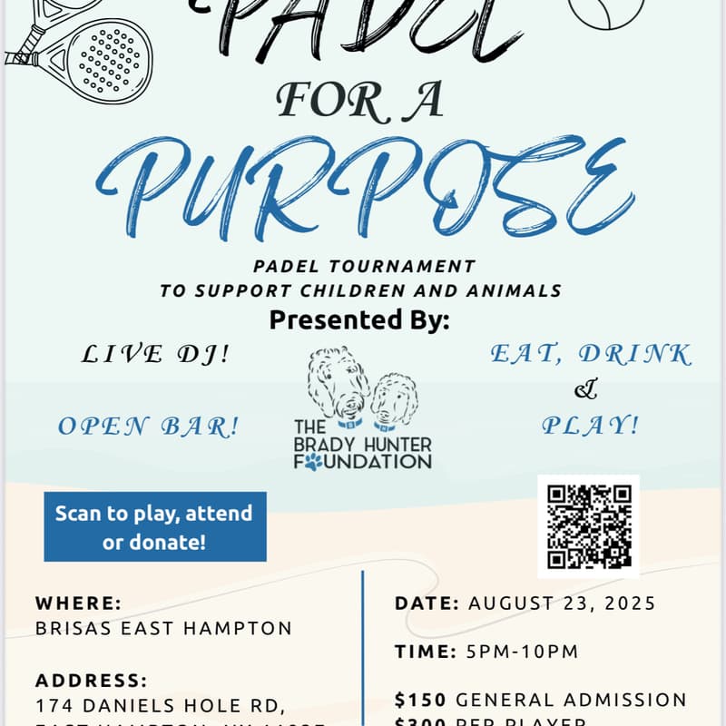 Cover Image for PADEL FOR A PURPOSE