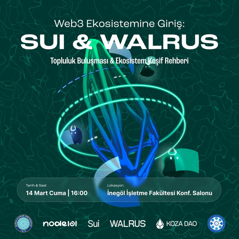 Cover Image for WEG: SUI & WALRUS Topluluk Buluşması | İnegöl