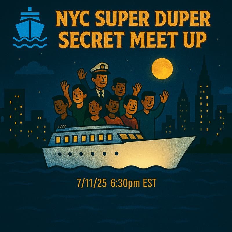 Cover Image for NYC SUPER DUPER SECRET MEET UP 🤫