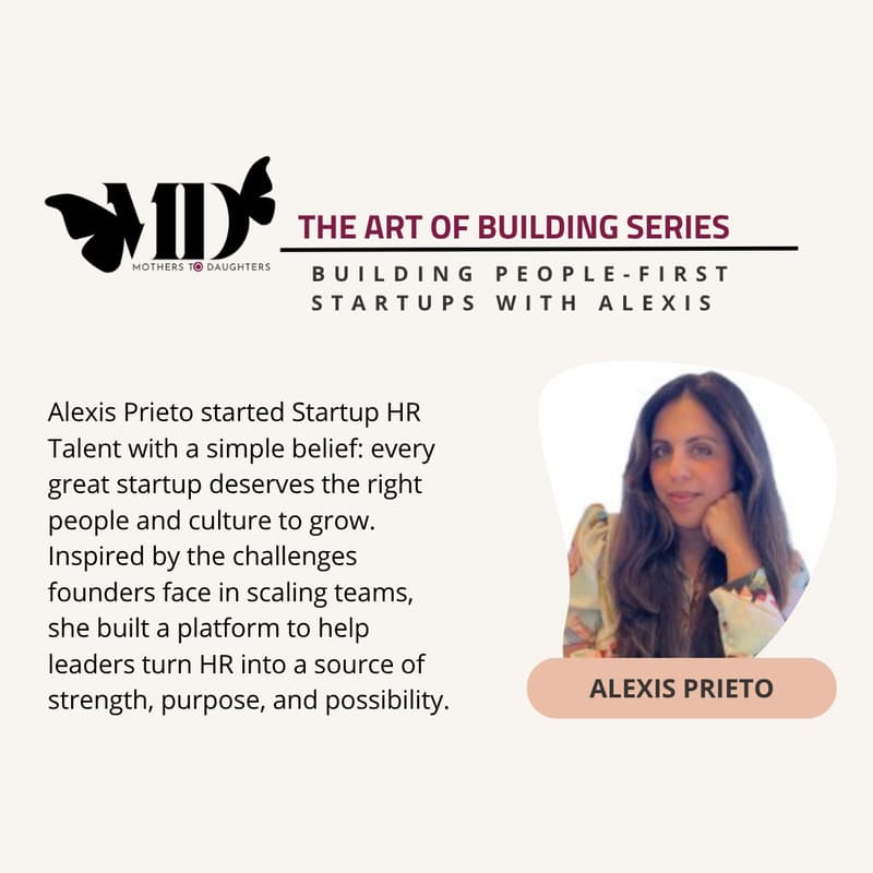 Cover Image for M2D Workshop: Building People-First Startups with Alexis