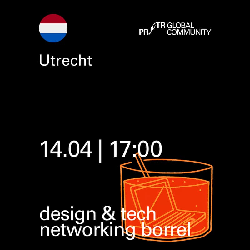 Cover Image for Utrecht: design & tech networking borrel