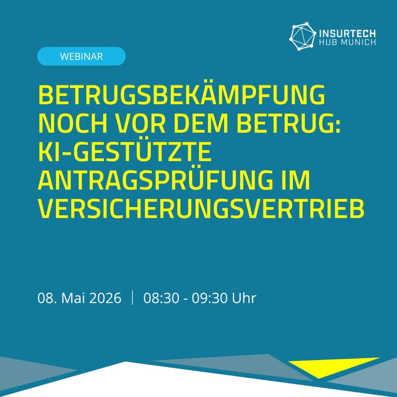 Cover Image for Betrugsbekämpfung noch vor dem Betrug: KI-gestützte Antragsprüfung im Versicherungsvertrieb
