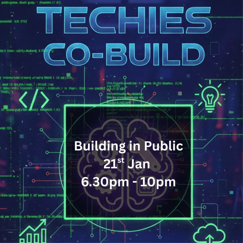 Cover Image for Techies Co-Build 01: Building in Public