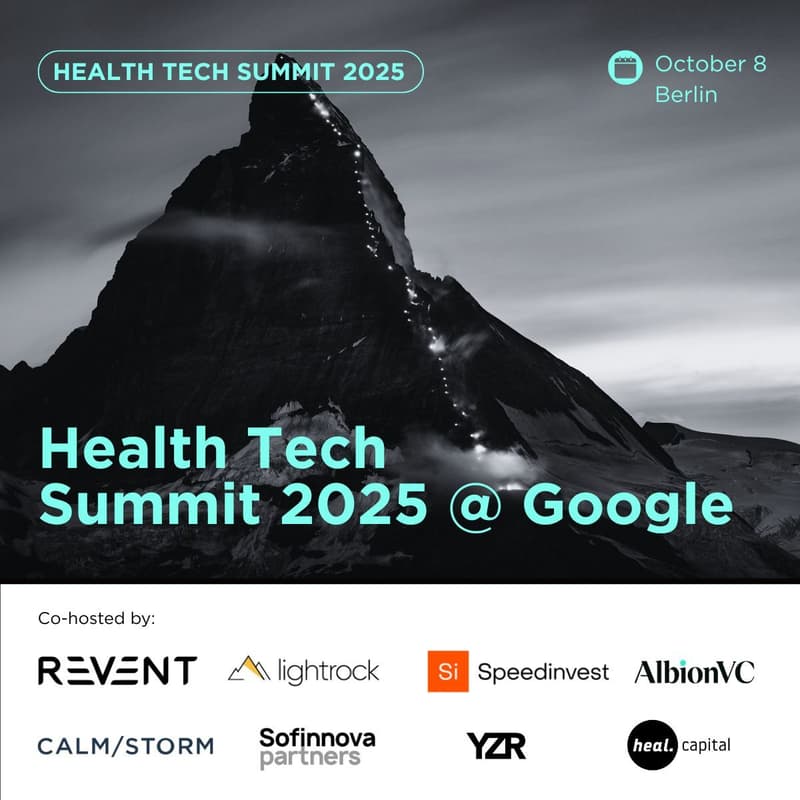 Cover Image for HealthTech Summit @Google Berlin