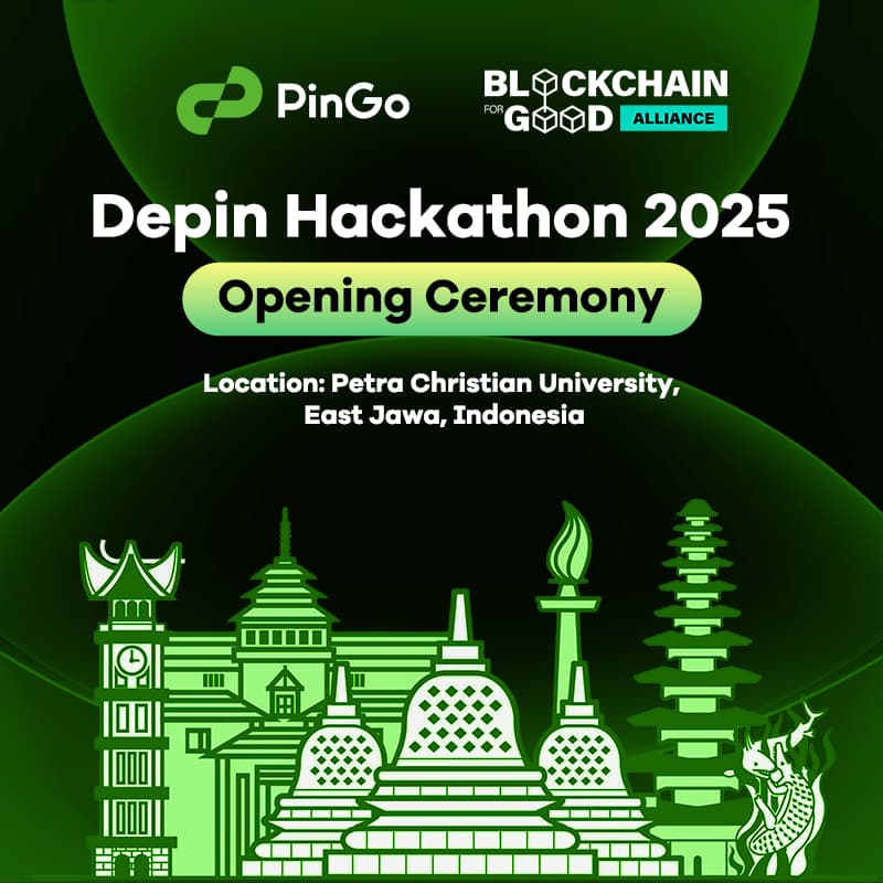 Cover Image for PinGo Indonesia DePIN Hackathon: Opening Ceremony