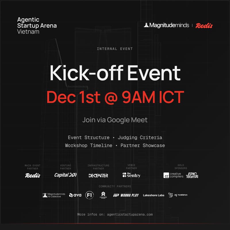 Cover Image for Agentic Startup Arena Vietnam: Kick-Off & Briefing