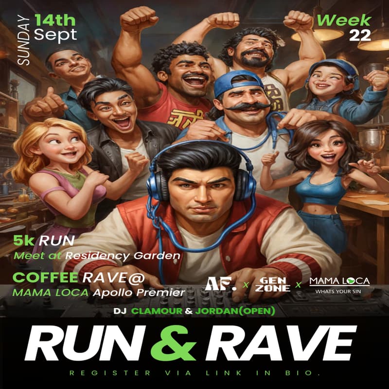 Azm Rave Ryn AFTERFLY X GENZONE VOL.22 RUN X RAVE · Luma